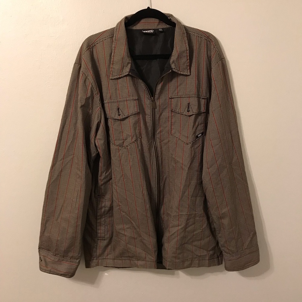 Vans Houndstooth Windbreaker Jacket